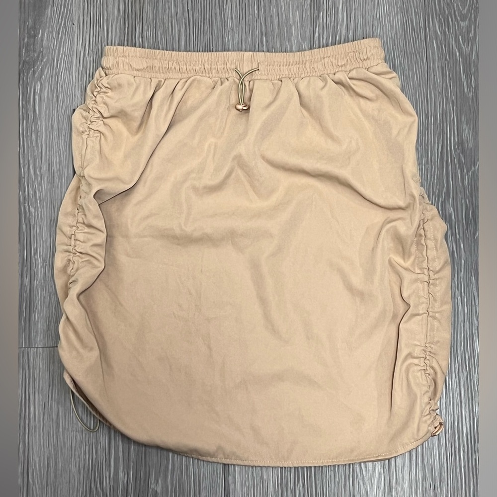 SHEIN Tan Skirt Size L